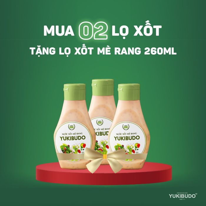 Sốt mè rang Yukibudo - Hương vị đậm đà qua hình ảnh