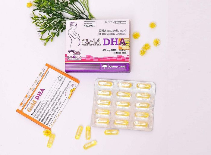 Hình ảnh viên uống GOLD DHA giúp mẹ khỏe bé thông minh - ảnh 2