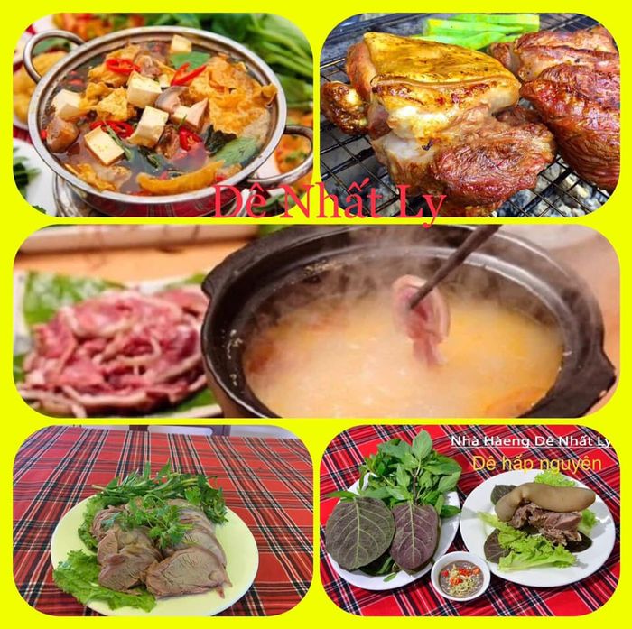 Những món ngon đặc sắc tại DÊ NHẤT LY