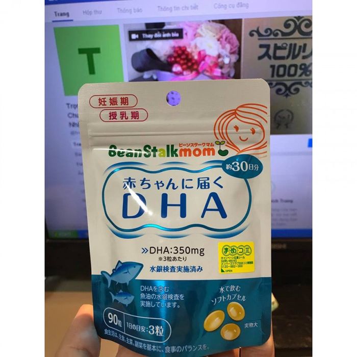 Hình ảnh sản phẩm vitamin DHA Beanstalkmom dành cho bà bầu - ảnh 2