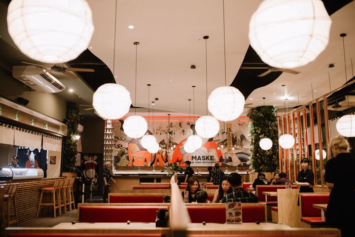 Hình ảnh không gian sang trọng tại Omaske Sushi Restaurant