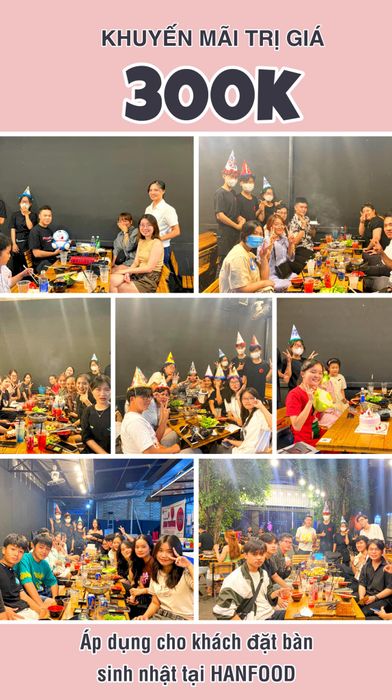 Góc check-in ấn tượng tại HAN Food - Lẩu & Nướng Hàn Quốc