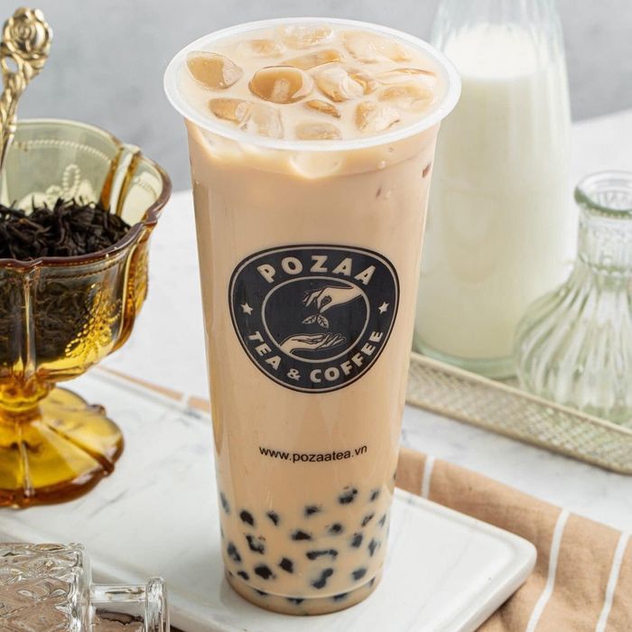 Những tạo hình đồ uống nghệ thuật tại Pozaa Tea