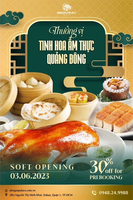 Không gian cung điện rồng uy nghi tại Dragon Palace