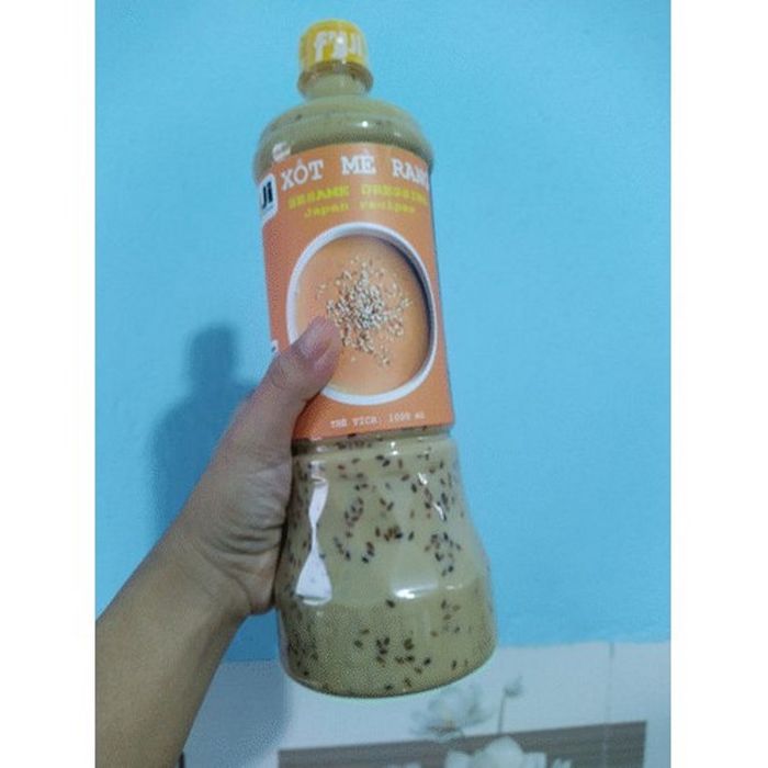 Sốt mè rang Fuji - Hương vị đậm đà qua hình ảnh