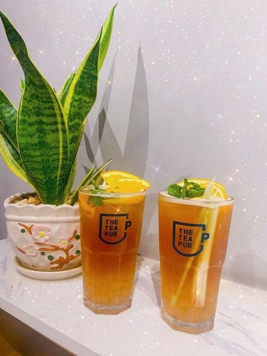 The Tea Pub Từ Sơn ảnh 1 - góc check-in ấn tượng với view thành phố từ trên cao và không gian decor hiện đại, sang trọng.