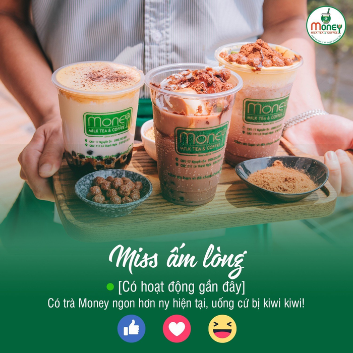 Không gian ấm cúng tại Money Milktea & Coffee