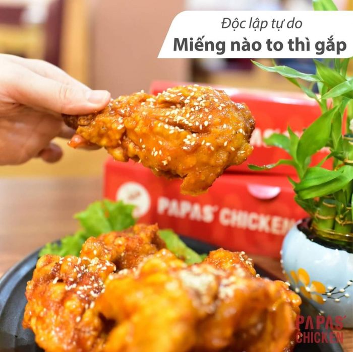 Hình ảnh Papas' Chicken - Món ngon đậm đà hương vị