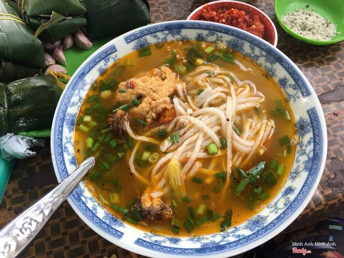 Tô bánh canh Mùi thơm ngon bày biện hấp dẫn