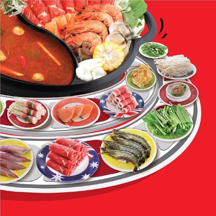 Ảnh 2 - Kichi-Kichi Vĩnh Long: Bữa tiệc lẩu thịnh soạn với đa dạng topping cao cấp