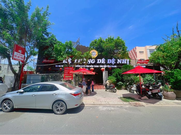 Không gian ấn tượng tại Dê Đệ Nhị
