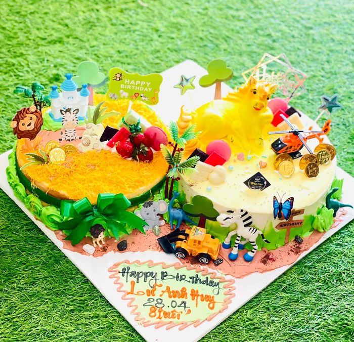 Bộ sưu tập bánh kem đa dạng tại Tiệm Bánh Trúc Đào