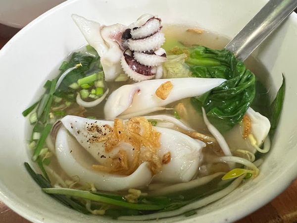 Hình ảnh mực tươi ngon được chế biến tại quán