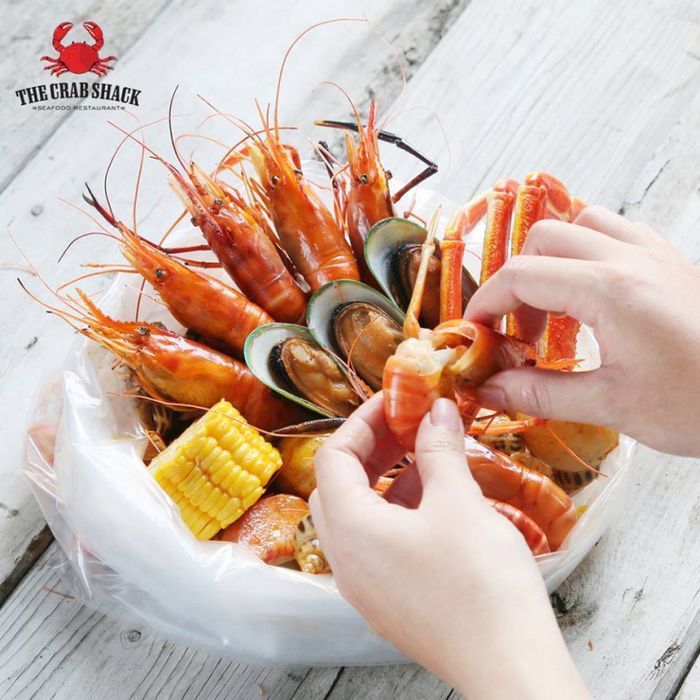 Góc ảnh ấn tượng tại The Crab Shack
