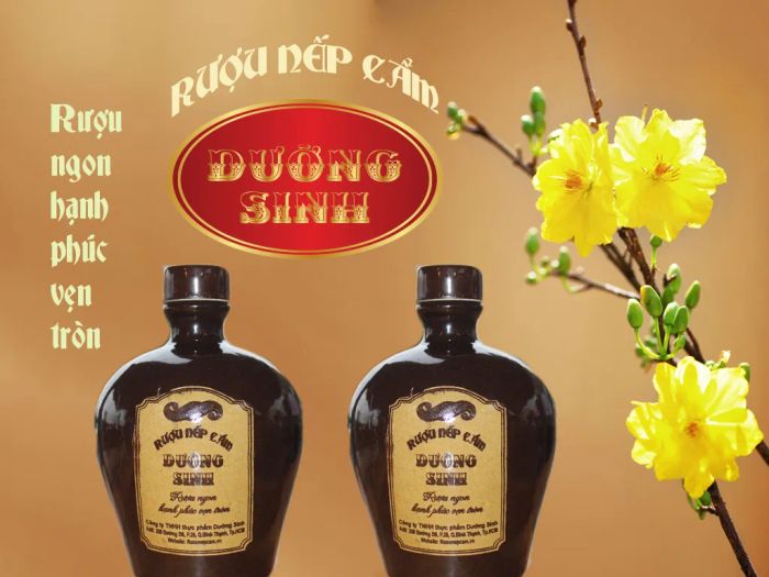 Rượu Nếp Cẩm - Hương Vị Tết Đặc Trưng