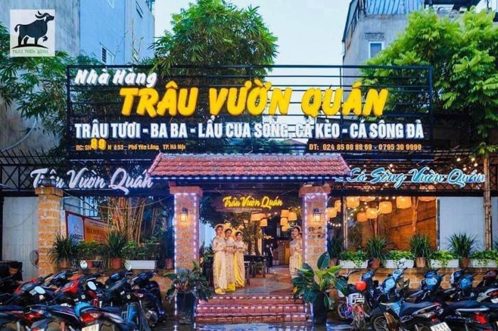 Nhà hàng Trâu Vườn Quán ảnh 1