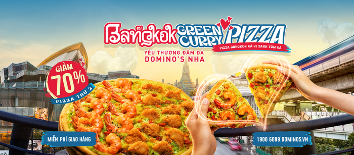 Domino's Pizza - Không gian hiện đại và chuyên nghiệp
