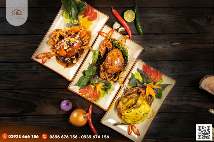 Ảnh 2 - Những món ăn được trình bày nghệ thuật tại Hieu’s Cottage