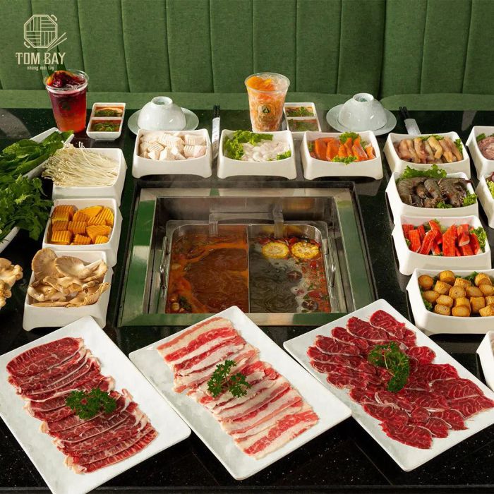 Lẩu TomBay - Khoảnh khắc ấn tượng tại thiên đường lẩu tự chọn