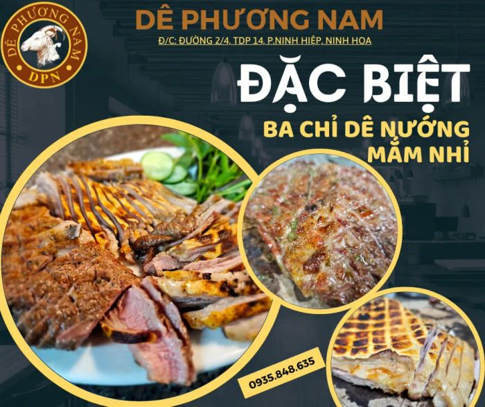 Không gian ấm cúng tại Nhà hàng Dê Phương Nam