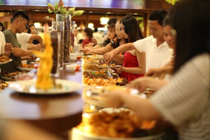 Nhà hàng Buffet Sen Á Đông hình ảnh 1