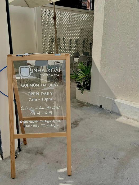 Góc sống ảo độc đáo tại Nhà Xoài Coffee & Tea