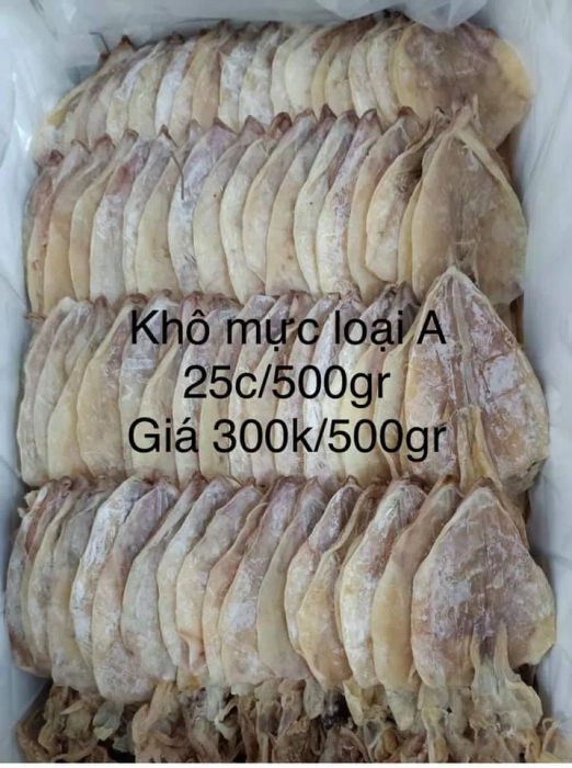 Bộ sưu tập hình ảnh đặc sản mực khô cao cấp tại Đại Đồng