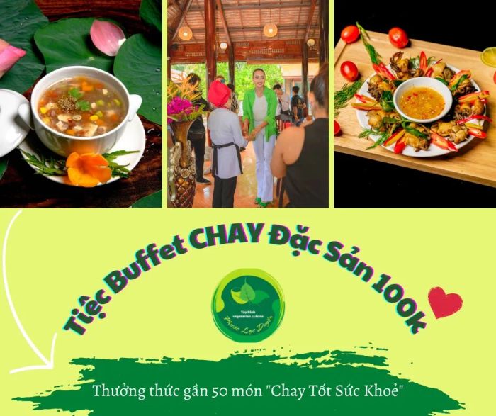 Trải nghiệm ẩm thực chay đặc sắc tại Phước Lạc Duyên (Ảnh 2)