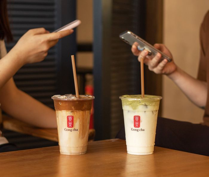 Những tác phẩm trà sữa tại Gong Cha