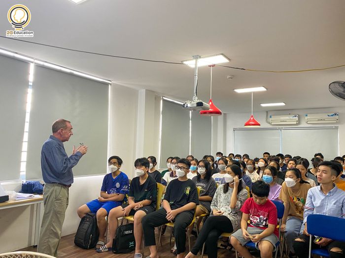 Không gian học tập đầy cảm hứng tại 2G Education