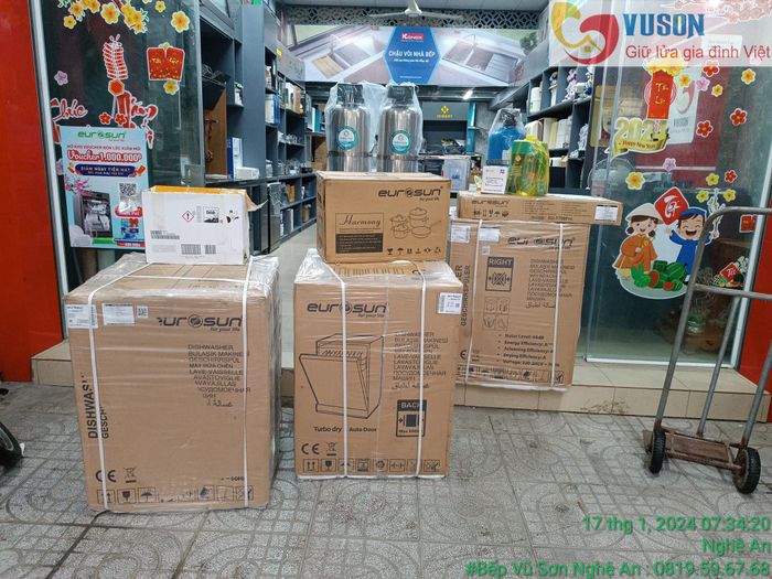 Hình ảnh ấn tượng về Siêu Thị Bếp Vũ Sơn - TP Vinh