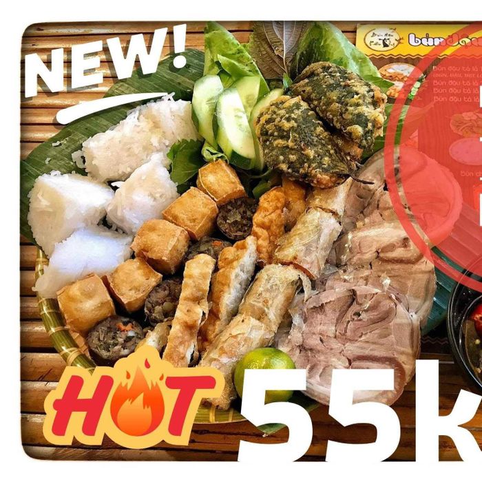 Mẹt bún đậu mắm tôm thơm ngon đậm chất Hà Thành tại Bà Trâm