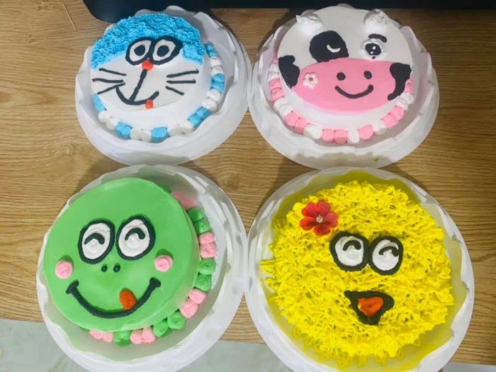 Những kiệt tác bánh kem đầy màu sắc từ Bánh kem Hà Lợi