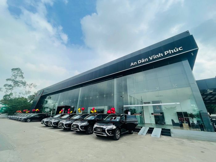 Hình ảnh ấn tượng về showroom Mitsubishi An Dân Vĩnh Phúc