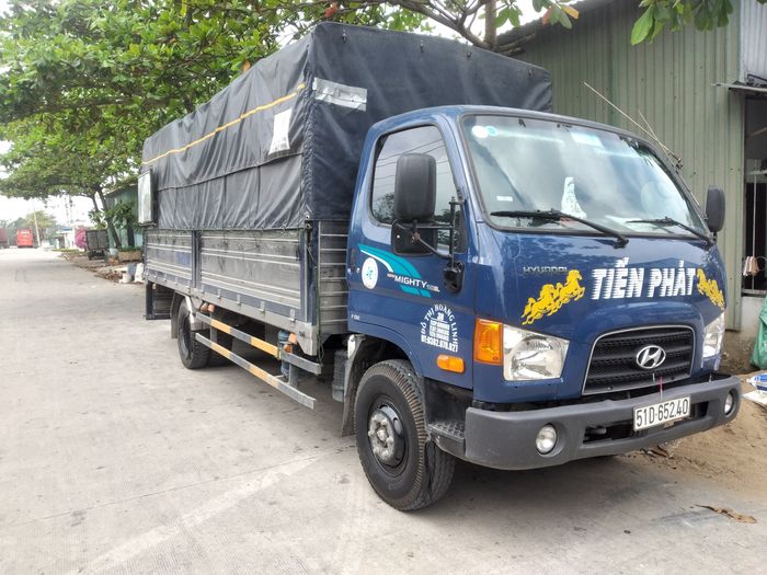 Hình ảnh đội xe tải đa năng của Tiến Phát Vận Tải