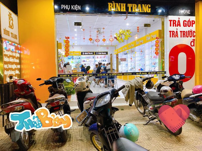 Hình ảnh thực tế cửa hàng Bình Trang