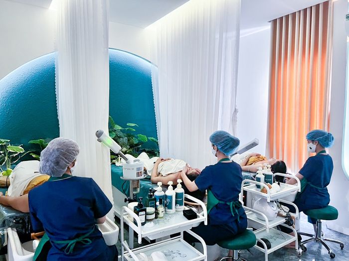 Ruby Tran Spa ảnh 2 - Bộ sưu tập hình ảnh quy trình trị liệu chuyên nghiệp và kết quả ấn tượng