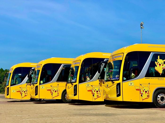 Hình ảnh đội xe hiện đại Thiện Trí