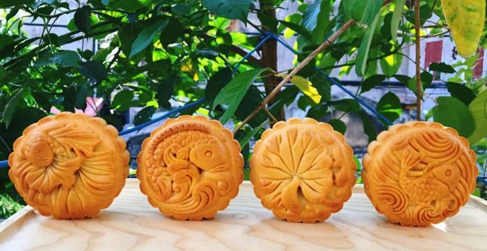 Hình ảnh bánh trung thu nghệ thuật tại Mai Phương Loan