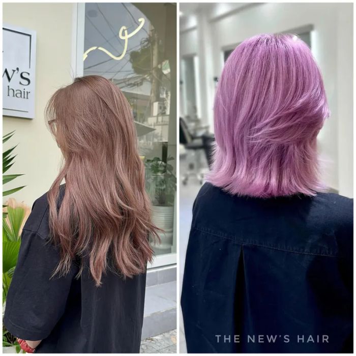 Không gian sang trọng và những góc check-in ấn tượng tại The New's Hair