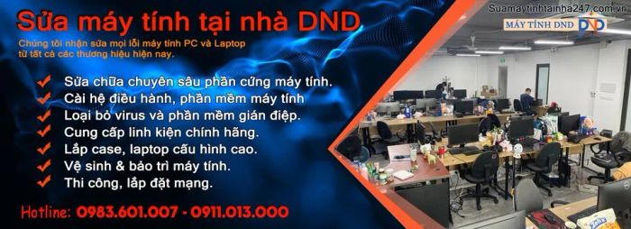 Sửa máy tính tại nhà Hà Nội - 24/7 - Ảnh 1