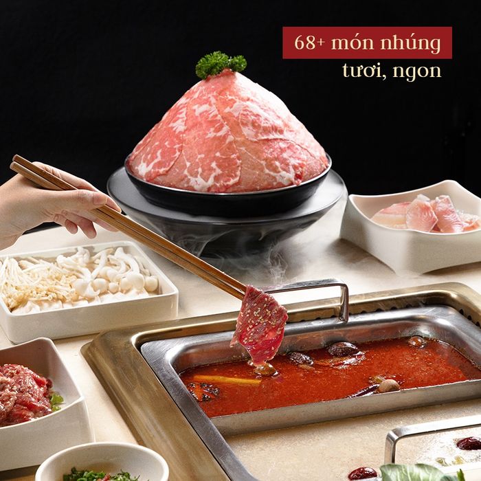 Không gian ấm cúng với chất liệu gỗ tự nhiên tại Manwah