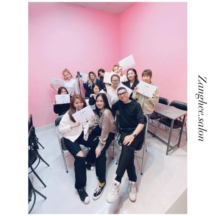 Không gian đào tạo chuyên nghiệp tại Zanghee Salon & Academy