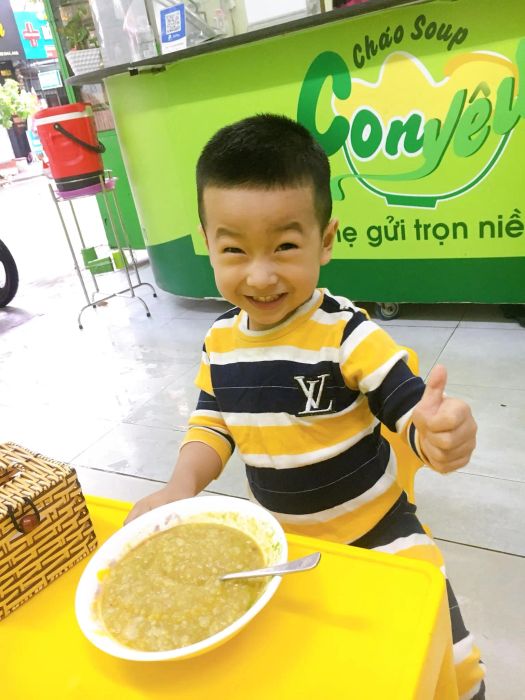 Thực đơn phong phú và hấp dẫn tại Cháo Dinh Dưỡng Con Yêu