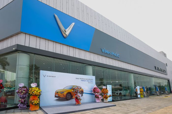Hình ảnh ấn tượng về showroom VinFast Vĩnh Phúc