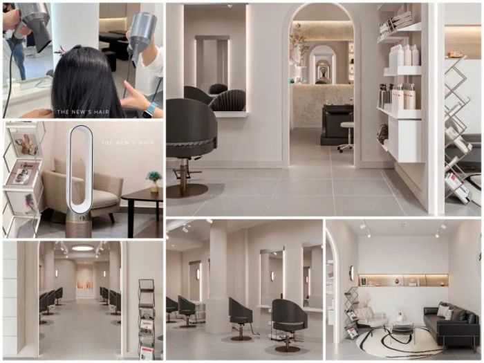 Khám phá không gian đẳng cấp và những tác phẩm tóc nghệ thuật tại The New's Hair