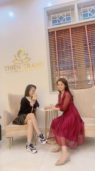 Hình ảnh không gian sang trọng tại Thiên Trang Beauty Center