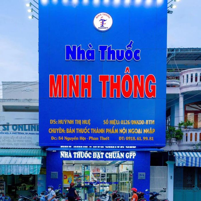 Không gian hiện đại tại Nhà thuốc Minh Thông