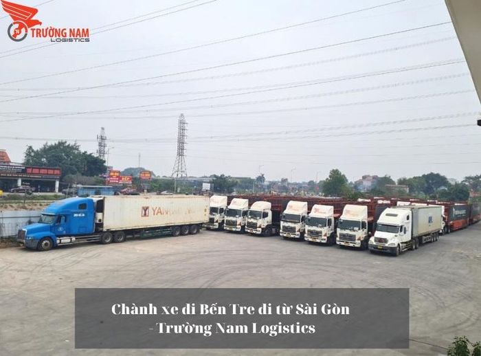 Hình ảnh đội xe vận tải đa năng của Trường Nam Logistics