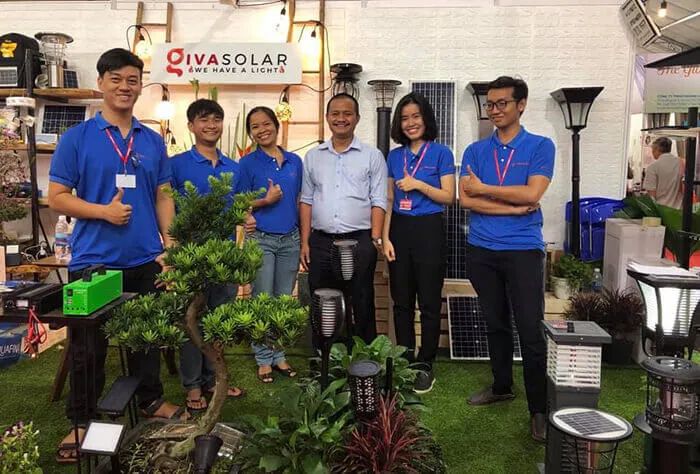 Hình ảnh hệ thống điện mặt trời Givasolar